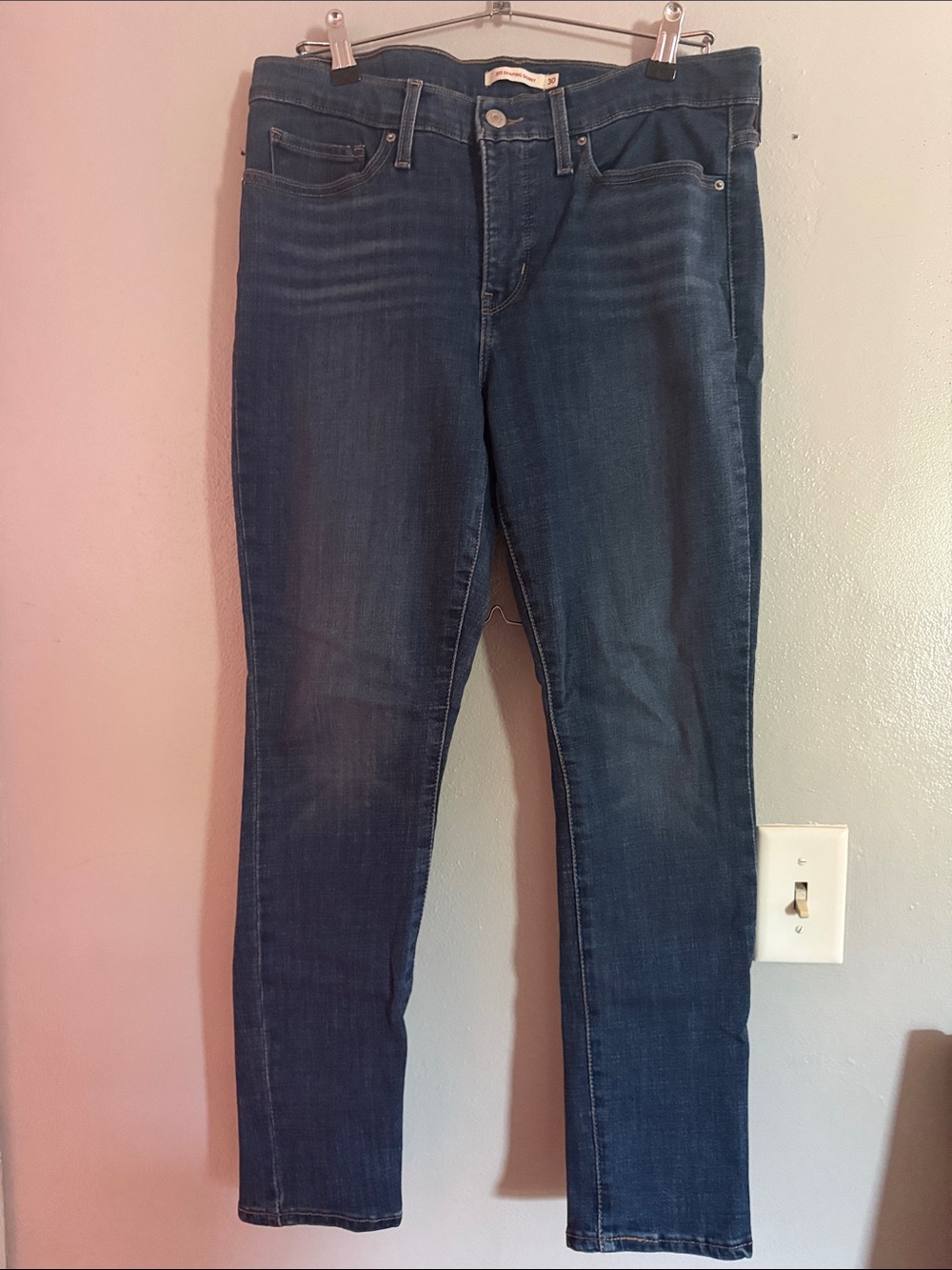 Levi's Dark Blue Shaping Skinny Jeans
